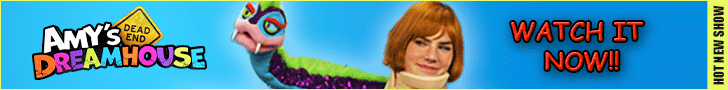 Ad for watching Amy's Dead-End Dreamhouse, which you can watch now! It's a hot new show!